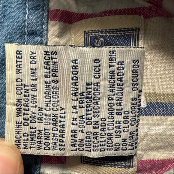 Women's Vintage Sleeveless Shirt Size Medium - Picture 6 of 8